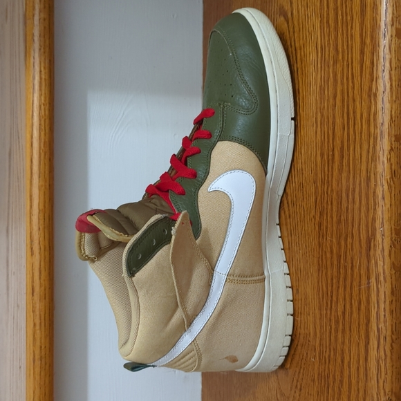 Nike Dunk High, 2012, Jersey Gold / White / Iguana, 317982 704, Sz 12 SWEET RARE - Picture 5 of 9